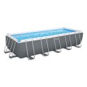 Basen ogrodowy stelażowy 640 x 274 x 132 cm 12w1 Bestway 5612B
