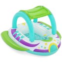 Ponton plażowy do pływania z daszkiem 107 x 112 cm Bestway 34149