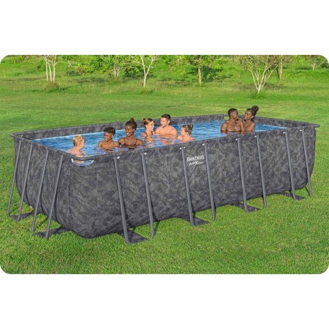 Basen stelażowy ogrodowy 549 x 274 x 132 cm 11w1 Bestway 561KA