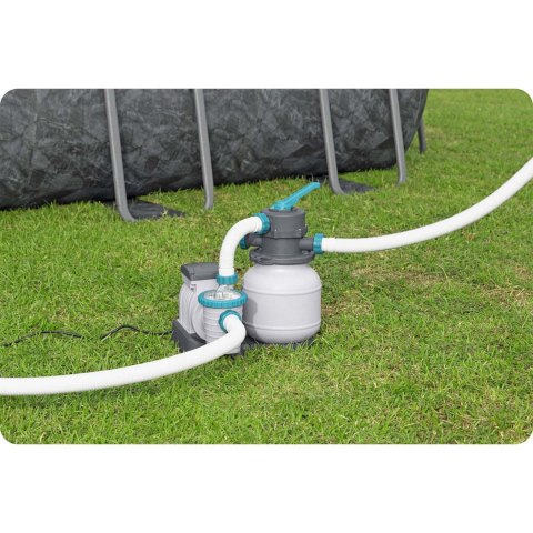 Basen stelażowy ogrodowy 549 x 274 x 132 cm 11w1 Bestway 561KA