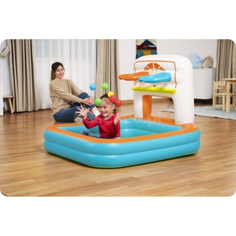 Plac zabaw dmuchany z piłkami 120 x 107 x 84 cm Bestway 52728