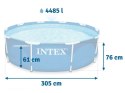 Basen ogrodowy stelażowy 305 x 76 cm INTEX 28200
