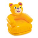 Fotel dmuchany dla dziecka Wesołe Zwierzęta 65 x 64 cm Intex 68556 miś