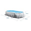 Basen prostokątny 503x274x122cm 21w1 Intex 26796