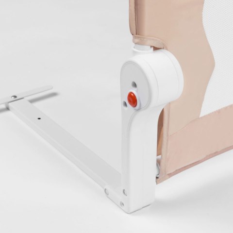 Barierka ochronna do łóżka 150 x 42 x 35 cm Nukido beżowa