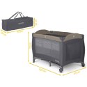 Łóżeczko turystyczne + materac + torba 125 x 65 x 78 cm RK-242 antracyt