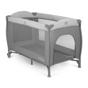 Łóżeczko turystyczne + materac + torba 125x65x78cm RK-242 szare