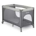 Łóżeczko turystyczne + materac + torba125 x 65 x 78 cm RK-240 jasno szare