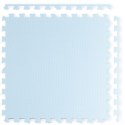 Duża mata piankowa puzzle Ricokids 60x60 cm 4 szt. niebiesko-biała