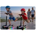 Hulajnoga trójkołowa dla dzieci balansowa LED Ricokids Leddi - czarna