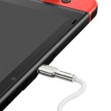 Kabel przewód USB-C Cafule Metal 100W 2m - biały