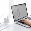 Kabel przewód USB-C Cafule Metal 100W 2m - biały