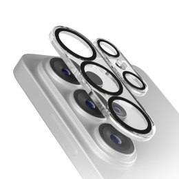 Szkło ochronne na tylną kamerę do Samsung Galaxy S26 Ultra - z czarną ramką