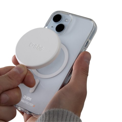 Etui pokrowiec do iPhone 15 D3O MagSafe - przezroczysty