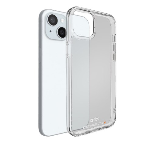 Etui pokrowiec do iPhone 15 D3O - przezroczysty