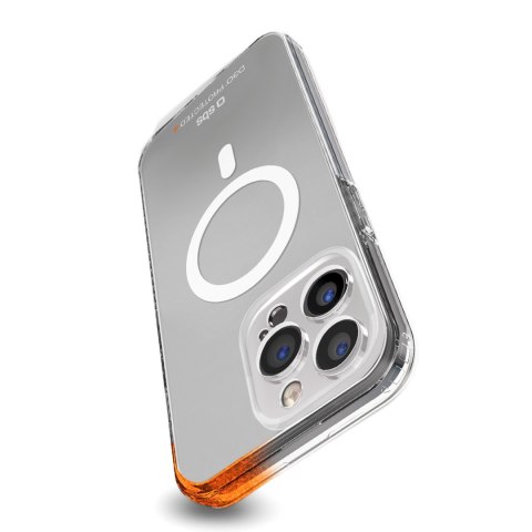 Etui pokrowiec do iPhone 15 Pro Max D3O MagSafe - przezroczysty