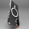Etui pokrowiec do iPhone 16 Plus Extreme Mag D3O MagSafe - przezroczysty