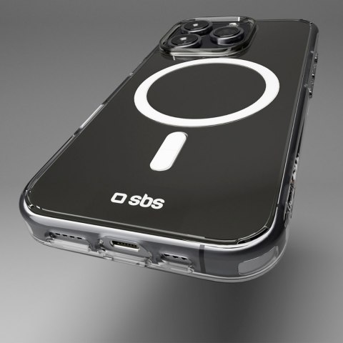 Etui pokrowiec do iPhone 16 Pro Extreme Mag D3O MagSafe - przezroczysty