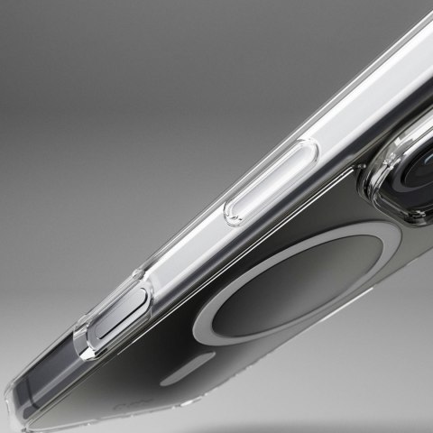 Etui pokrowiec do iPhone 16 Pro Extreme Mag D3O MagSafe - przezroczysty