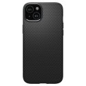 Etui pokrowiec na iPhone 15 Liquid Air - czarny mat