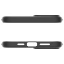 Etui pokrowiec na iPhone 15 Liquid Air - czarny mat