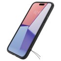 Etui pokrowiec na iPhone 15 Liquid Air - czarny mat
