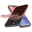 Etui pokrowiec na iPhone 15 Plus Crystal Flex - różowo przezroczysty