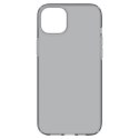 Etui pokrowiec na iPhone 15 Plus Crystal Flex - szaro przezroczysty