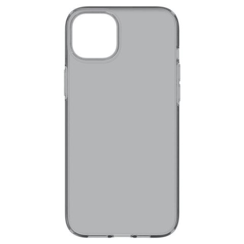 Etui pokrowiec na iPhone 15 Plus Crystal Flex - szaro przezroczysty