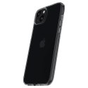Etui pokrowiec na iPhone 15 Plus Crystal Flex - szaro przezroczysty