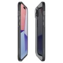 Etui pokrowiec na iPhone 15 Plus Crystal Flex - szaro przezroczysty