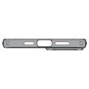 Etui pokrowiec na iPhone 15 Plus Crystal Flex - szaro przezroczysty