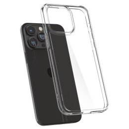 Etui pokrowiec na iPhone 15 Pro Crystal Hybrid - przezroczysty