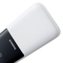 Powerbank 20000mAh 22.5W USB-A USB-C z wbudowanymi kablami USB-C iPhone Lightning - biały