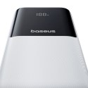 Powerbank 20000mAh 22.5W USB-A USB-C z wbudowanymi kablami USB-C iPhone Lightning - biały