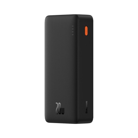 Powerbank 20W 30000mAh USB-A USB-C Airpow Fast Charge z kablem USB-C 30cm - czarny