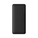 Powerbank 20W 30000mAh USB-A USB-C Airpow Fast Charge z kablem USB-C 30cm - czarny
