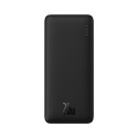 Powerbank 20W 30000mAh USB-A USB-C Airpow Fast Charge z kablem USB-C 30cm - czarny