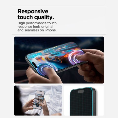 Szkło hartowane na iPhone 17 z aplikatorem Glas.tR AlignMaster Slim - 3 szt.