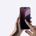 Szkło hartowane prywatyzujące do iPhone 16 Pro Max Titan Privacy Glass