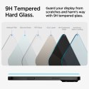 Szkło hartowane prywatyzujące na iPhone 15 / 16 z adapterem Glas.tR EzFit - 2 szt.