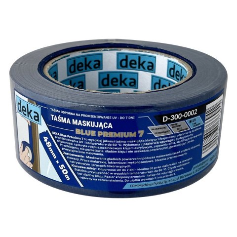 TAŚMA MALARSKA. BLUE 48MM*50M