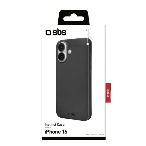 Etui pokrowiec case na iPhone 16 Instinct - czarny