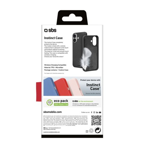 Etui pokrowiec case na iPhone 16 Instinct - czarny