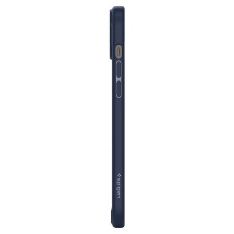 Etui pokrowiec na iPhone 15 Plus Crystal Hybrid - przezroczysto niebieski