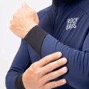 Kurtka rowerowa zimowa polarowa dwuwarstwowa rozmiar XXL - niebieska
