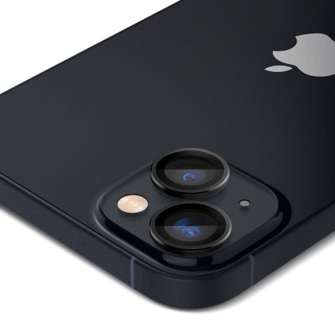 Osłona aparatu na iPhone 14 / Plus / 15 / Plus czarna - 2 szt.