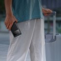 Powerbank 10000mAh USB-A USB-C z wyświetlaczem kablem 22.5W - czarny