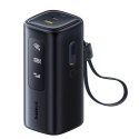 Powerbank 20000mAh USB-A USB-C z funkcją Wi-Fi 67W - czarny