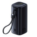 Powerbank 20000mAh USB-A USB-C z funkcją Wi-Fi 67W - czarny